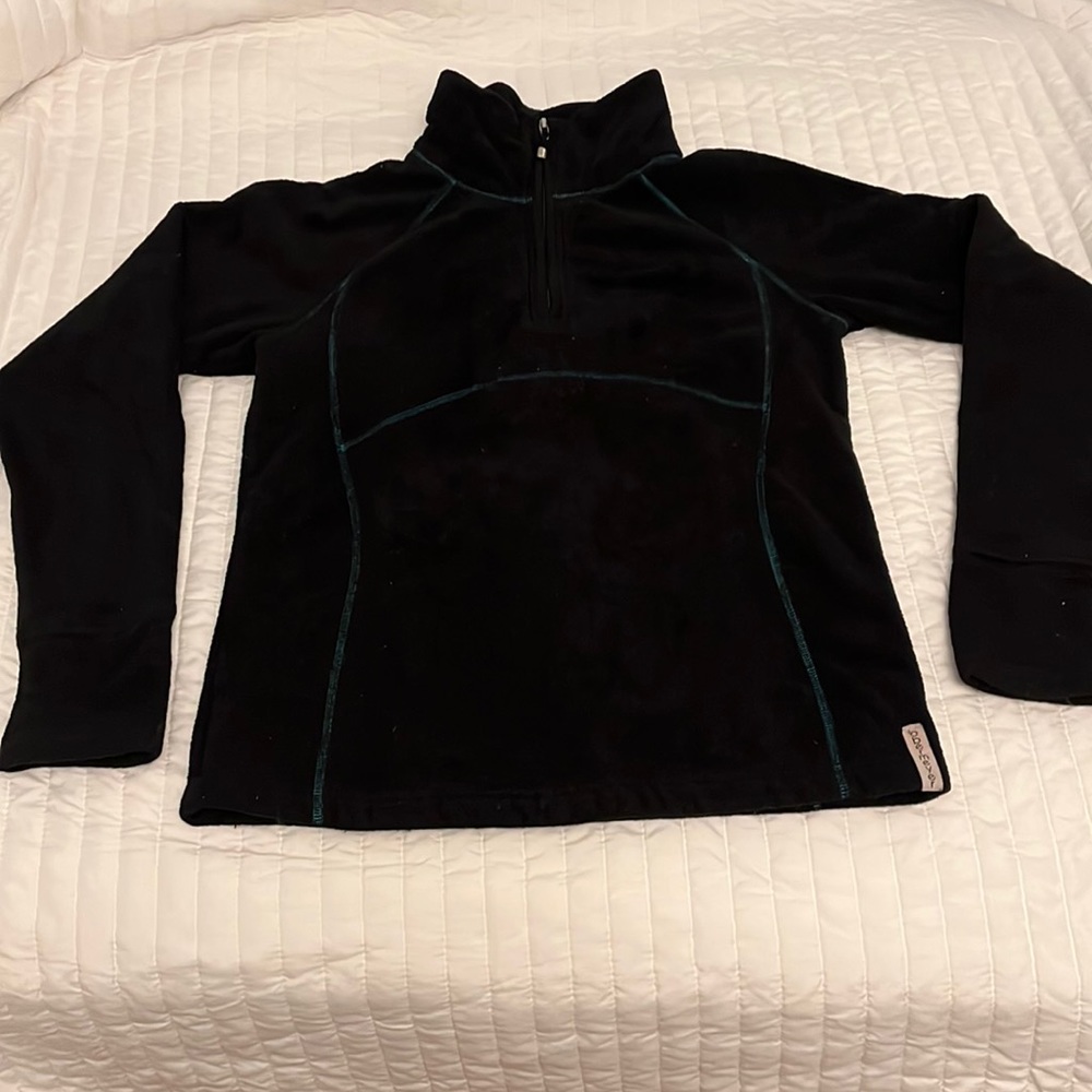 Obermeyer girls furry fleece 1/4 zip XL